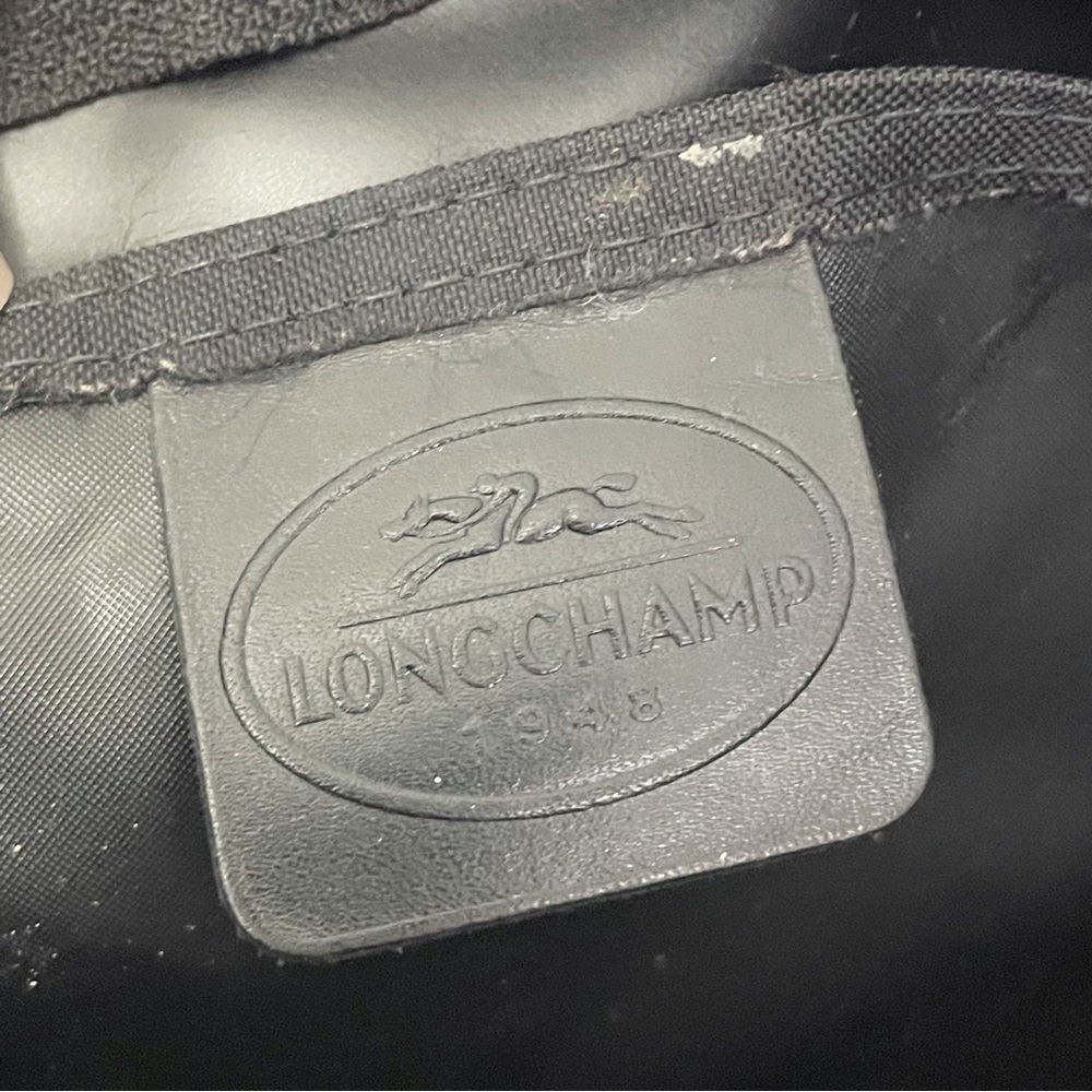 ❤️SOLD❤️Longchamp black nylon and leather shoulder bag - Picture 10 of 11